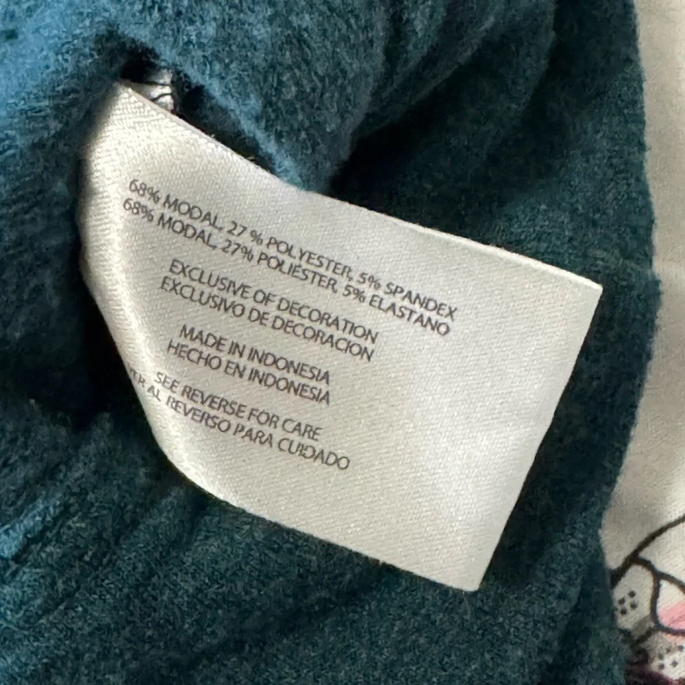 Orvis Pullover Sweater: Teal Tops - Women's Size X-Large - Picture 4 of 4